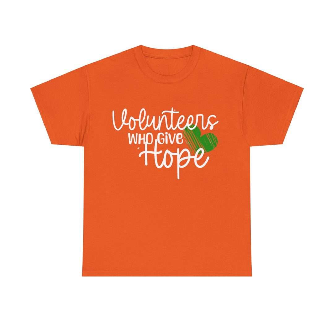 Volunteer Tee (orange)
