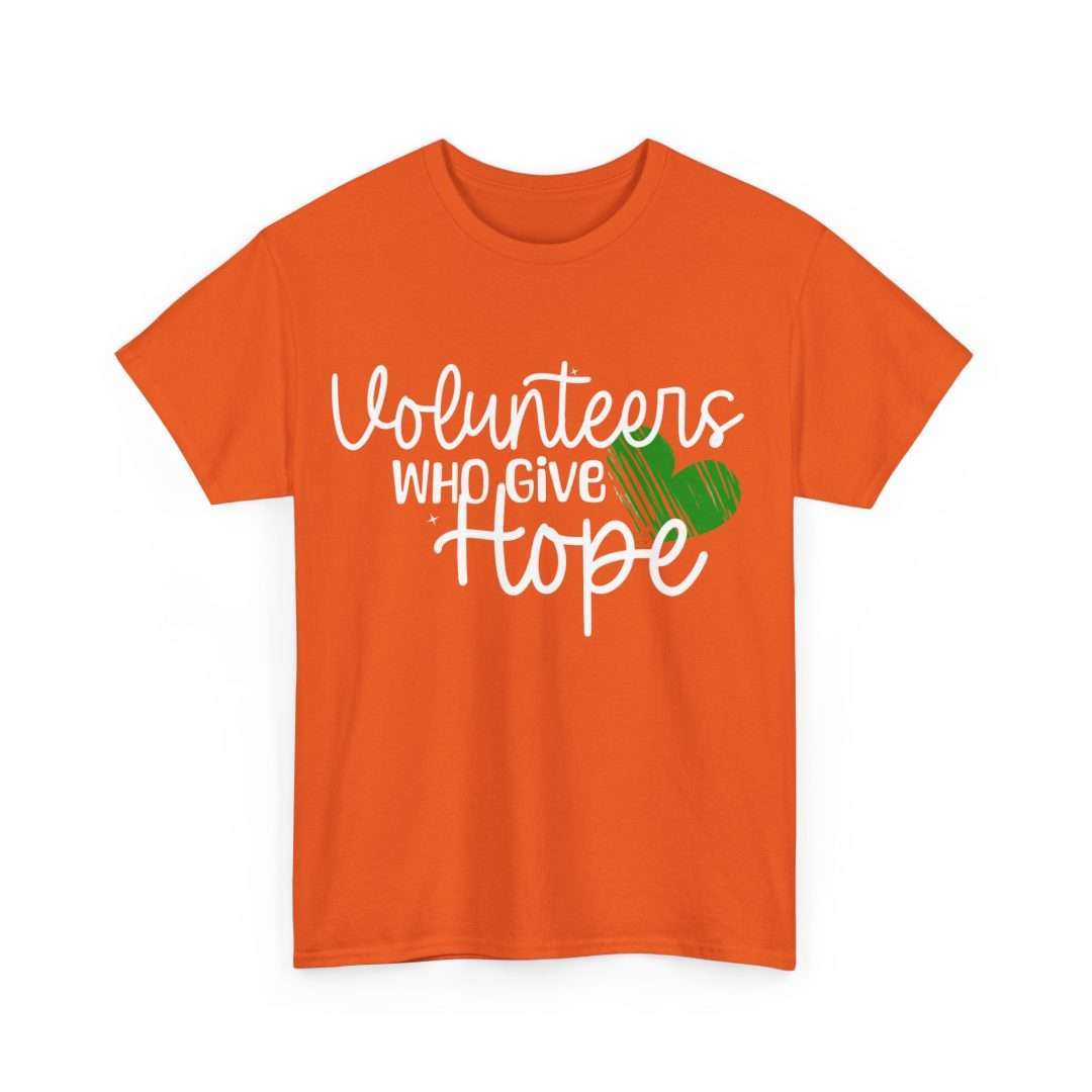 Volunteer Tee (orange) - Image 3
