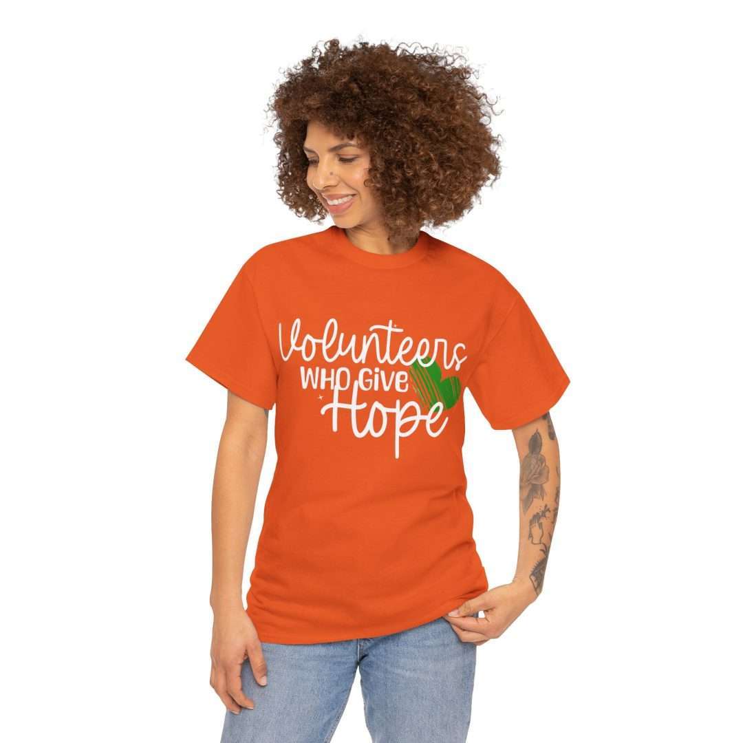Volunteer Tee (orange) - Image 5